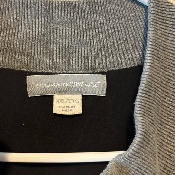 Cutter & Buck | Men's Zip Up Gray Sweater | XXL - Picture 3 of 6